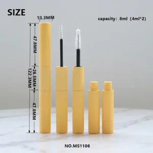 8ml High Capacity Pink Plastic Lip Gloss Tubes Lip Tint Bottle Custom Long Stock Good Quality Factory Direct Sale Empty Tube