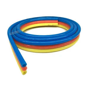 8mm Multi Row and Double Row Tubing Air Hose for Air Compressor Pneumatic Industry Precise Soft Nature PU Twin Hose