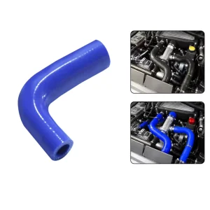 90 Degree Elbow Heat Resistant Auto Blue Heating Coolant Air Intake Reducer Tube Silicone Rubber Hose