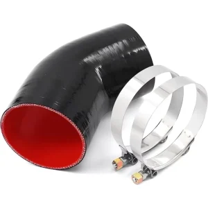 90 Degree Flexible Elbow Silicone Air Intake Hose High Temperature Resistance 3-6 Ply Reinforced Customizable Sizes (11-90mm)