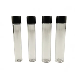 90 mm 120 mm Child Resistant Plastic PET Tube