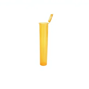 98mm 116mm PCR Plastic Tubes Custom Colors Transparent Packaging Containers with Secure Caps