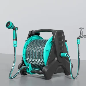 ABS Plastic CNS Certified Iron Man Style Tripod Reinforcement Portable Retractable Heavy Duty Outdoor Garden 50ft Pressure Water