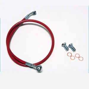 AN3 3.2mm ID Smoothbore Transparent PTFE Automotive or Motorcycle Stainless Steel Braided Brake Oil Lines Hose