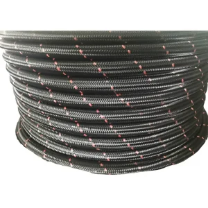 AN4-AN6-AN8-AN10-AN12-AN16-AN20 Radiator Oil Cooler Hoses Nylon Braided Rubber E85 Fuel System -40C +125C