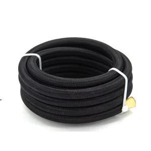 AN6 AN8 AN10 PTFE Oil Fuel Hose Nylon Braided Inside PTFE