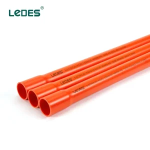 AS/NZS 2053 Certified PVC Orange Heavy Duty UV Resistant Conduit Pipe For Electrical Wiring & Cabling
