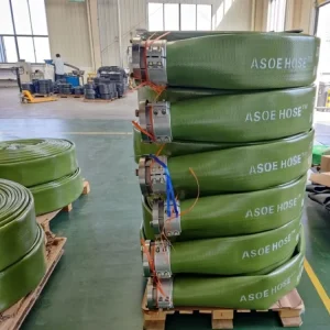 ASOE High Pressure 2 Inch Lay Flat Hose Reel Oil Gas Pipe 1 2 Inch Flexible Hose Fuel Hose Oil Resistant TPU Hose Pipe