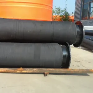 Abrasion Resistant Rubber Flanged Dredging Sand Blasting Suction and Discharge Hose