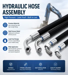 Abrasion Resistant Steel Wire Spiral Hydraulic Hose High Pressure 4SP Reinforced Flexible Construction Manufacturer