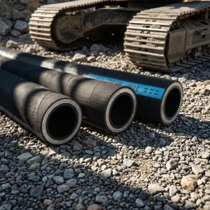 Abrasion Resistant Steel Wire Spiral Hydraulic Hose High Reinforced Excavator Construction Manufacturer Engineering