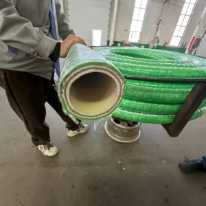 Acid Resistant Rubber Hose Steel Wire Reinforced Industrial Chemical Hose for Strong Acid Alkali Corrosive Chemical Transfer Use