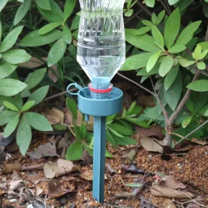 Adjustable Automatic Drip Irrigation Sprinkler Bottle Kit Stakes Plant Dripper for Watering & Irrigation