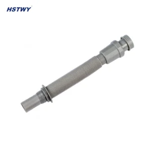 Adjustable Length Sink Drain Pipe Flexible Corrugated Basin Waste Tail Tube Universal Bathroom Vanity Drainage Hose HP128