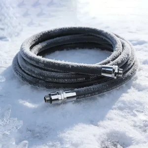 Ageing resistant Flexible Rubber Steam Hose Smooth Black PVC Hydraulic Hose Wear resistant
