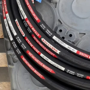 Aging Resistant Steel Wire Steam Hose 220 Degree High Temperature Resistant High Pressure High Temperature Rubber Hose