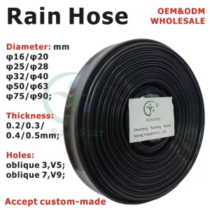 Agricultural Drip Line Rain Hose Drip Irrigation Tape System Agricultural Rain Hose Irrigation Layout Drip Hose