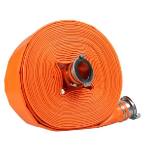Agricultural Irrigation High Pressure PVC Layflat Hose 1″ 1.5″ 2″ 2.5″ 3″ 4″ 5″ 6″ 8″ Inch Drip Irrigation PVC Hose