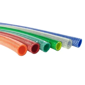 Agricultural Irrigation High Strength Flexible PVC 3 Layer Braided Hose Pipe Insulated Water Hose OEM
