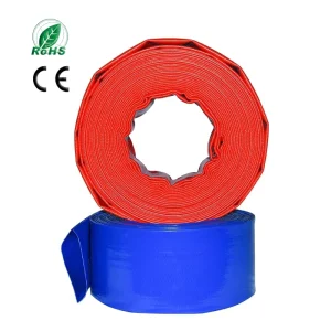 Agricultural Irrigation Hoses 2 3 4 6 and 12 Inches PVC Water Hoses Flat Type Suitable for Agricultural Irrigation Systems
