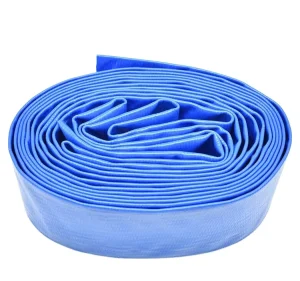 Agricultural Irrigation Lay Flat Hose PVC Material 1”-8” Sizes 50/100m Length International