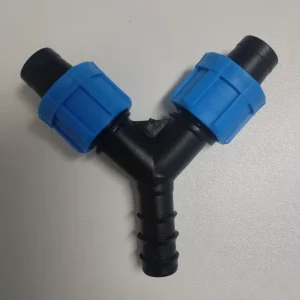 Agricultural Water Irrigation System DN16 Female Thread Straight Elbow Tee Drip Pipe Fittings Plastic Drip Supplies Accessories