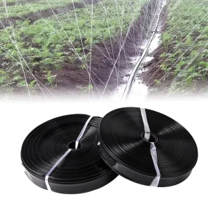 Agriculture 1″ Micro Spray Tape 5/7 Hole Irrigation Flexible Water Hose Greenhouse Watering System 28mm Water Tube 200M/Roll