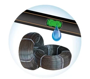 Agriculture Drip Irrigation PE Tape Eco Friendly Water-Saving 16mm Diameter 0.38-4.0L/H Flow Rate Greenhouse Garden Water Hose