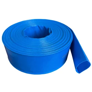 PVC Layflat Hose High Pressure Flexible Lightweight Irrigation Hose Agricultural Garden Use Customizable Length Size Cutting