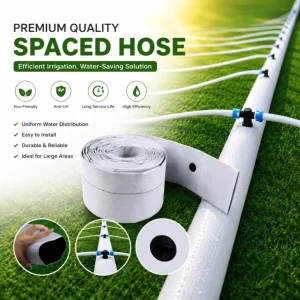 Agriculture Irrigation System Pre fabricated Perforated Hose Pre Made Hole Water Belt for Drip Tape Irrigation System
