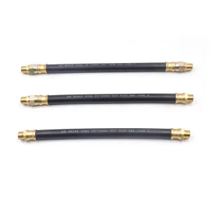 Air Brake Hose Assemblies 1/2 ID Hose 3/8 NPT Fittings One End Fixed One End Swivel 18 FT Long