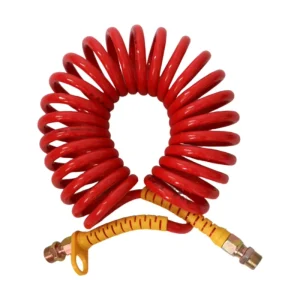 Air Brake Spring Nylon Tube PA Pipe Tube Spiral Helical Red Yellow Truck Trailer Nylon Hose