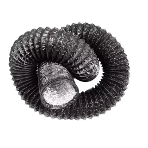 Air Duct DN80 Single Layer Oil Fume Flexible Aluminum Foil Air Duct Aluminum Foil Hose Single Layer Hose
