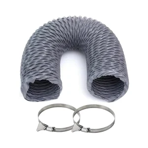Air Duct Flexible Nylon Fabric Hose Dryer Vent Hose for Ventilation Fans Super Fit HVAC Ducting