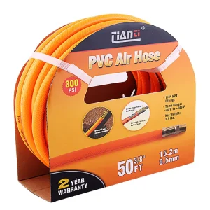Air Hose 300PSI for Automotive Parts Wide Temp Range PVC Thick Pneumatic Pipe Flexible PVC Air Hose Hydraulic Hose 20 Bar 10