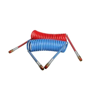 Air Hose Pneumatic Nylon Flexible Spiral Pneumatic Hose for High Temperature Trailer Coil Air Hose