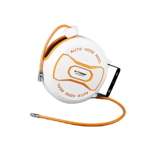 Air Hose Reel Retractable Garden Hoses 10 18m Auto Rewind Any Position Stop Wall Mount Outdoor Slow Return System for Workshop