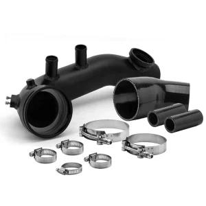 Air Intake Turbo Hose Aluminum Replacement Charge Pipe with BOV Flange for SSQV BOV BMW N54 ITCP 03