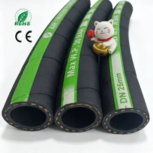 Air Water Dual Purpose Rubber Hose 30 Bar Max W.P. Cotton Braided EPDM Multiple Sizes Available
