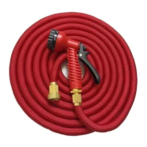 Alloy Joint ABS Expandable Plastic Garden Hose Self Use Water Release TPE Spray Gardening Water Pipe Scroll