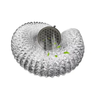 Aluminum Flexible Duct Single or Double Layer Aluminum Foil Flexible Hose Flex Air Duct
