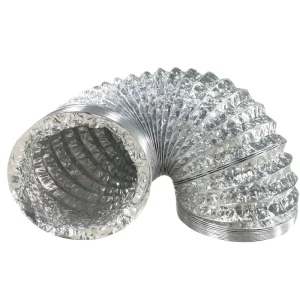 Aluminum Foil Alu Pet Single sided Al Pet Laminated Foil Film Flexible Duct Ventilation Duct