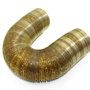 Aluminum Pipe Aluminium Foil Flexible Duct Pipe Air Vent Air Ventilation Tube Dryer Duct