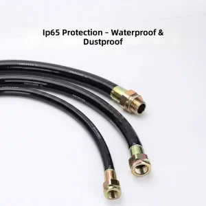 Anti Aging Safety Wiring Explosion Proof Flexible Conduit Waterproof Stainless Steel Flameproof Cable Protection Hose Custom