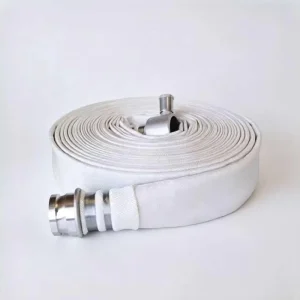 Anti Crack Dual Inner Outer Layer Double Layer PVC Lined Fire Hose for Long Term Outdoor Storage