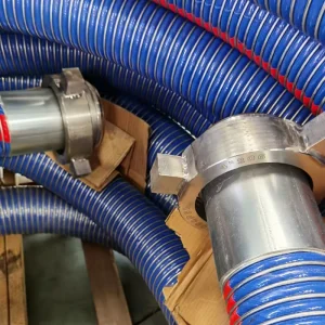 Anti Static Chemical Composite Hose with Acid Alkali and Corrosion Resistance Wrapped with Springs for Various Purposes