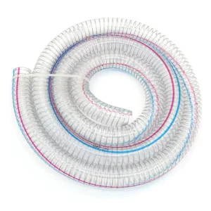 Anti Static Flexible Transparent 1′ 2′ 3′ 4′ 5′ 6′ Inch Food Grade Flexible Steel Wire Reinforced Hose