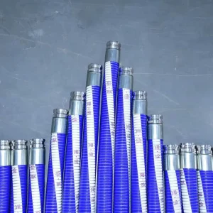 Anti Static Oil Composite Hose for Fuel Oil Diesel Transfer Truck with Stainless Steel End Fittings