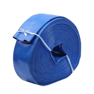 Anti UV Flexible PVC Layflat Discharge Water Hose Pipe Pvc Flat Water Hose for Irrigation