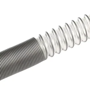 Anti abrasin Corrosion 30mm Plastic PVC Steel Wire Spiral Flexible Extension Corrugated Stretch Expandable Vacuum Cleaner Hose